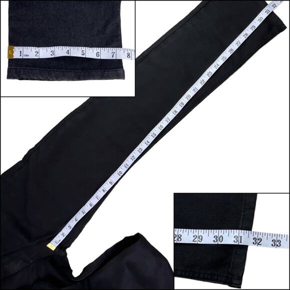 Joe's Jeans The Brixton Straight Narrow Size 18 Black New With Tags - Picture 15 of 15